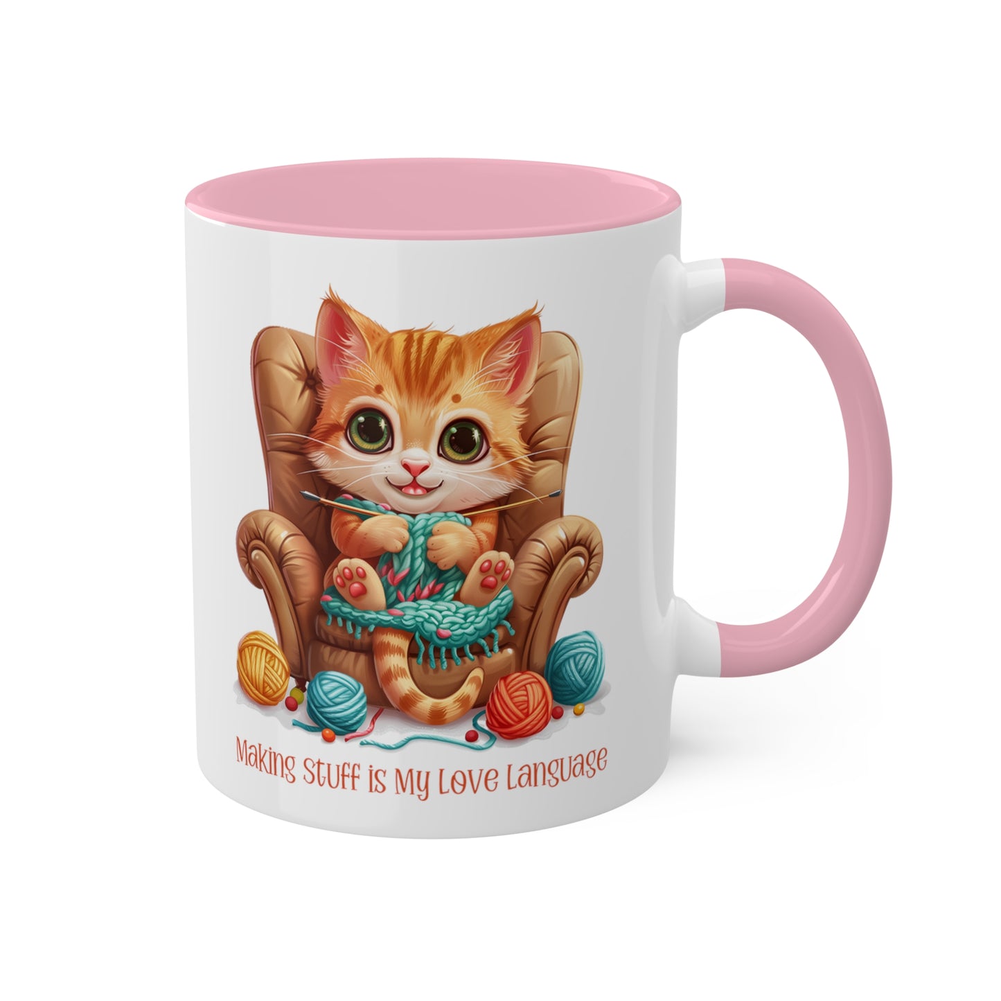 Cat Knitter Mug