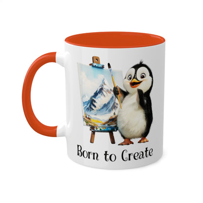 Penguin Artist Mug