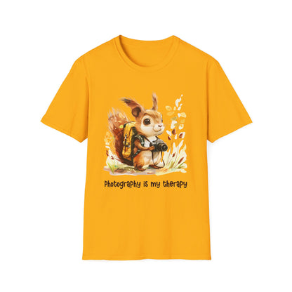 Squirrel Photographer Softstyle T-Shirt