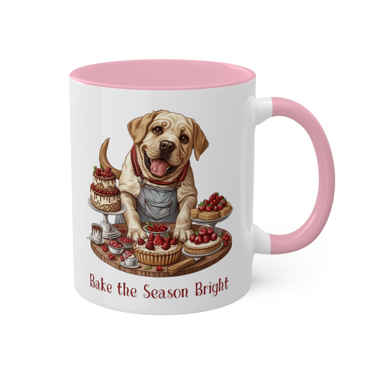 Dog Christmas Baker Mug