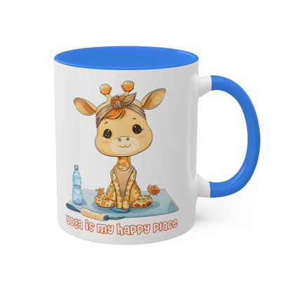 Giraffe Yoga Mug