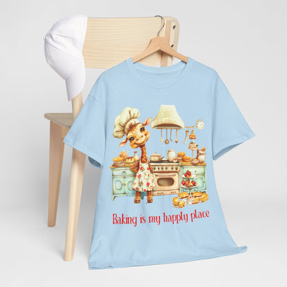 Giraffe Baker Tee