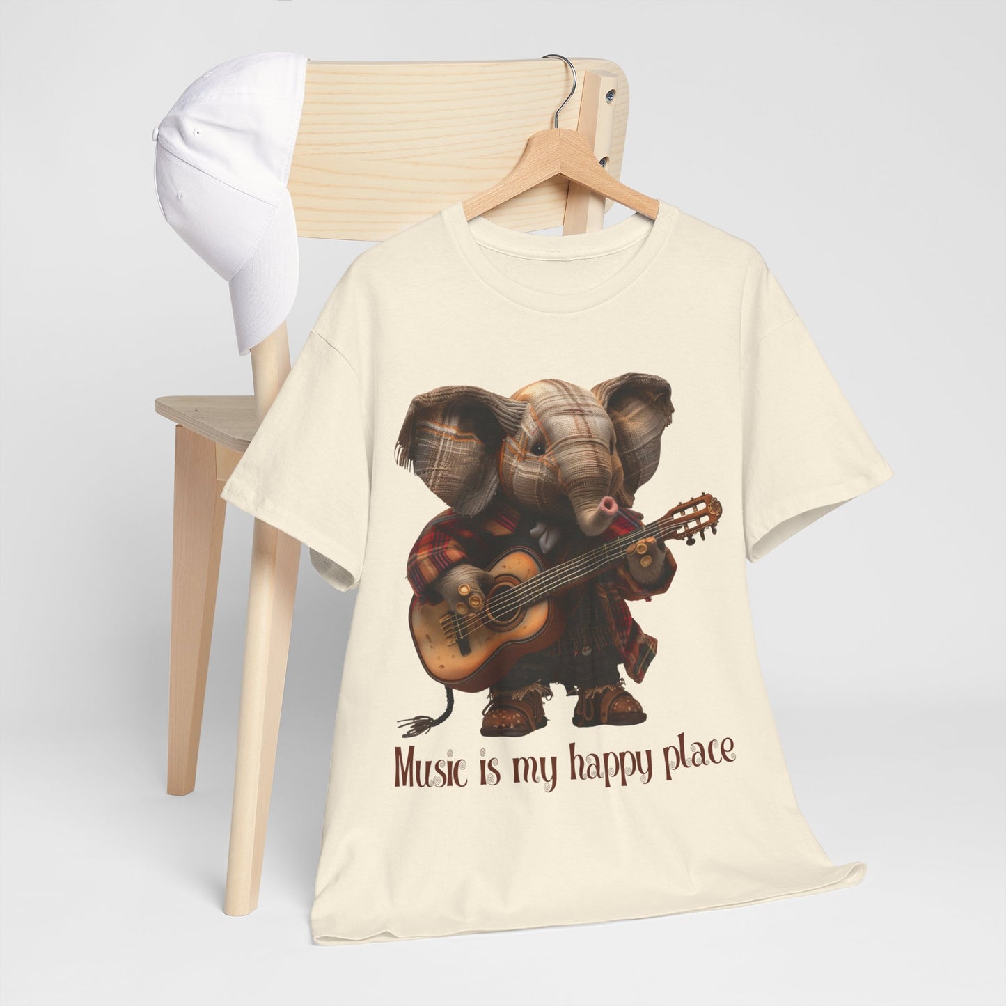 Elephant Musician Tee