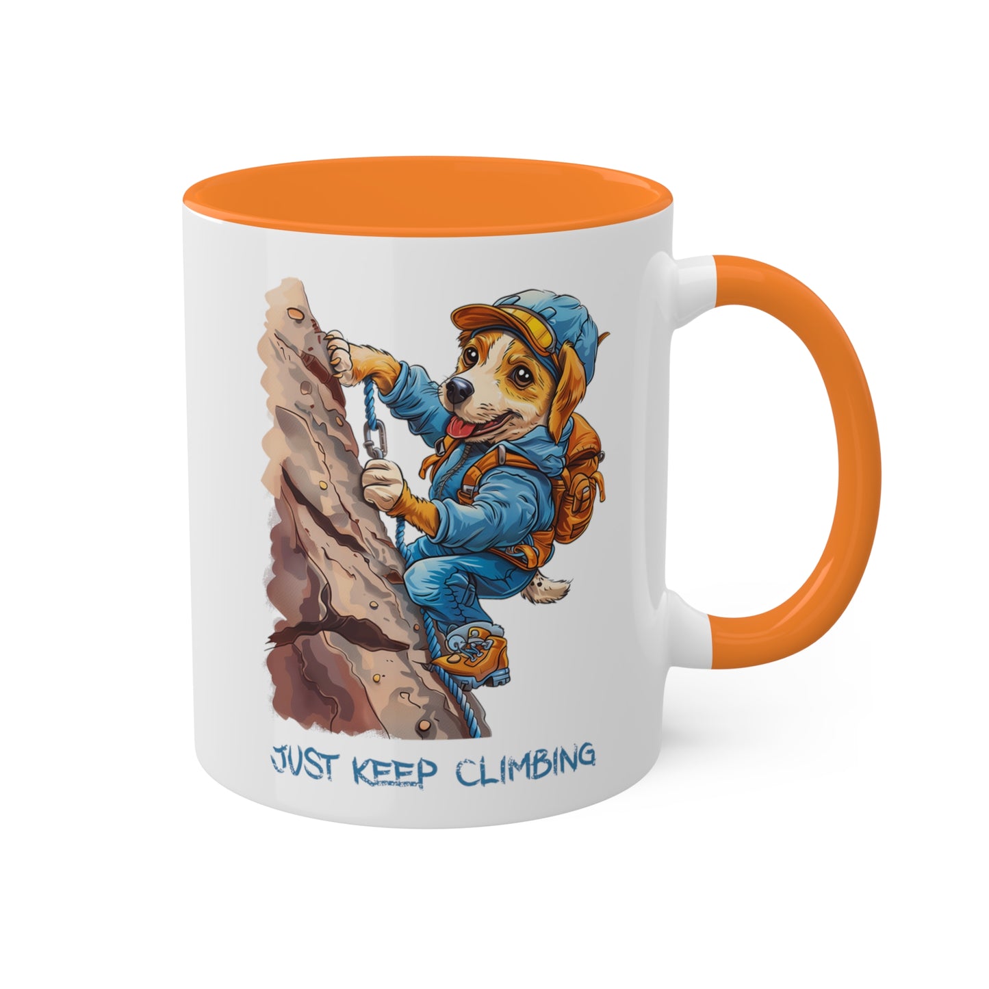 Dog Rock Climber Mug