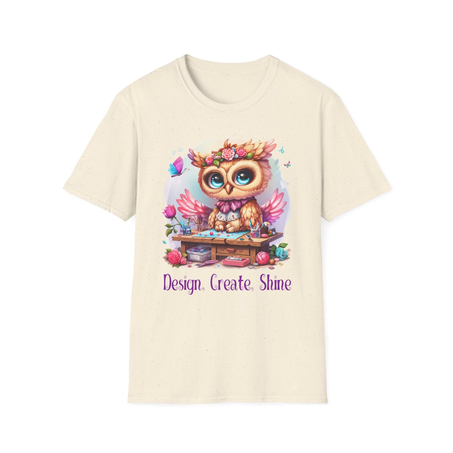 Owl Jewelry Making Softstyle T-Shirt