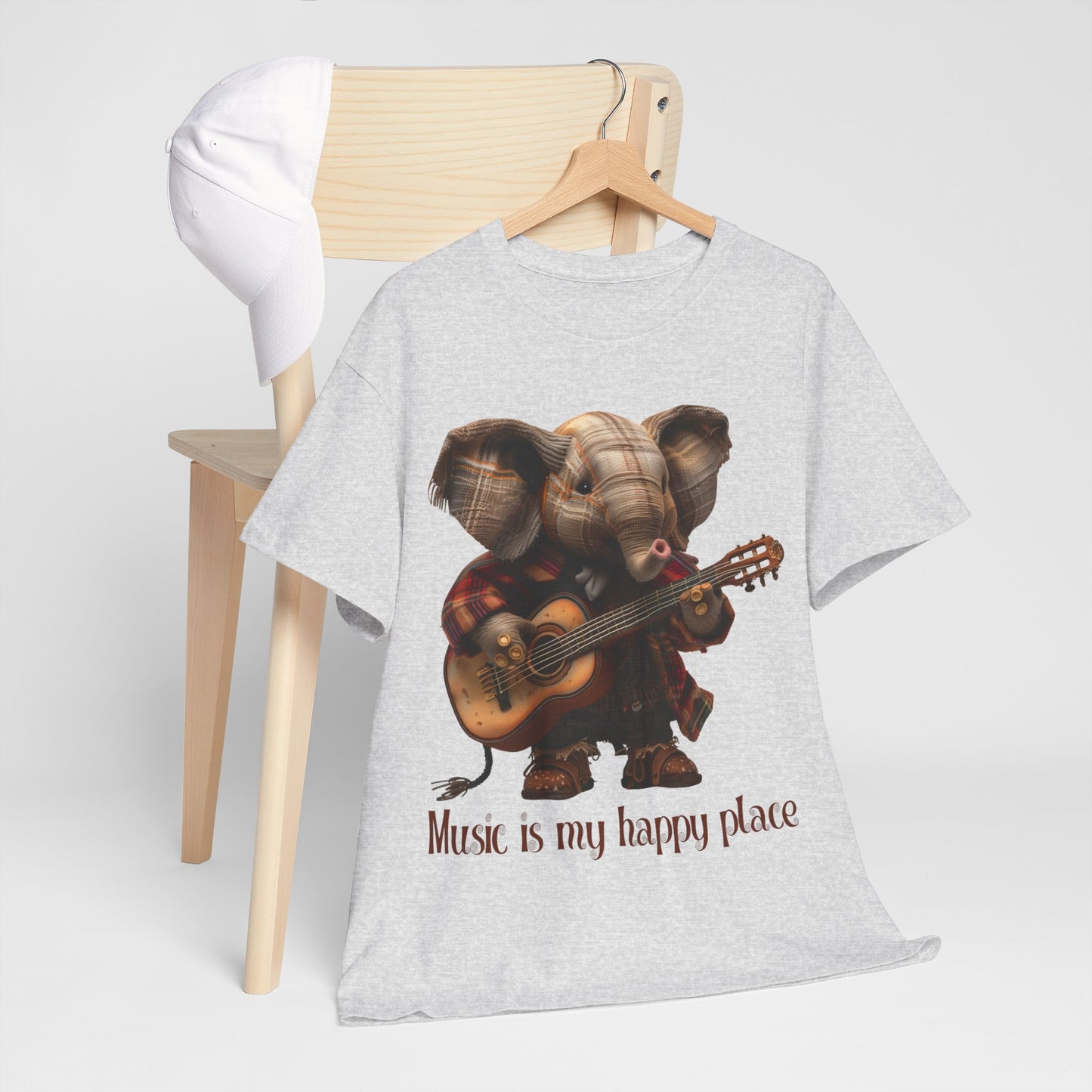 Elephant Musician Tee