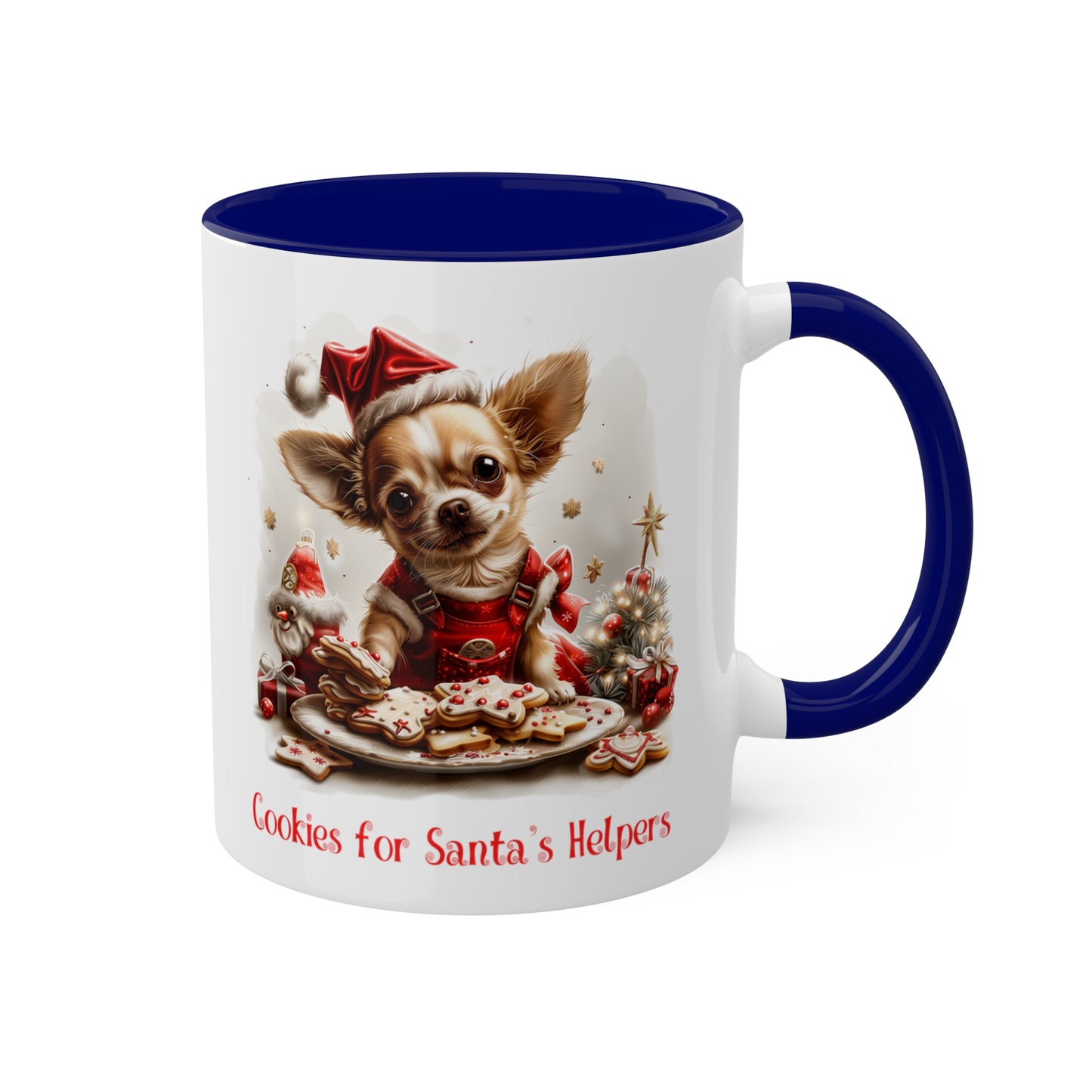 Chihuahua Christmas Baker Mug