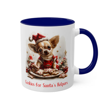 Chihuahua Christmas Baker Mug