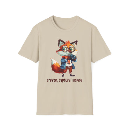 Fox Photographer Softstyle T-Shirt