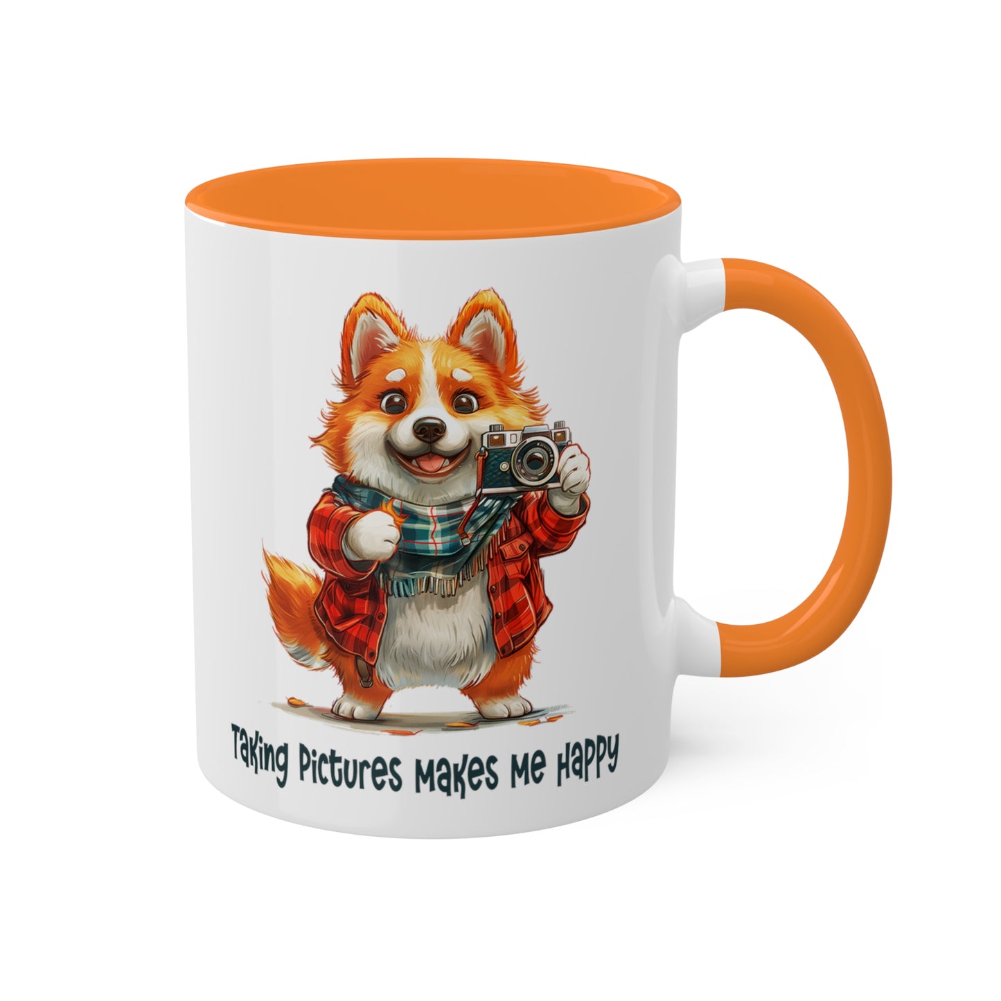 Corgi Photographer Mug