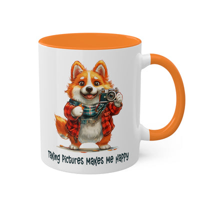 Corgi Photographer Mug