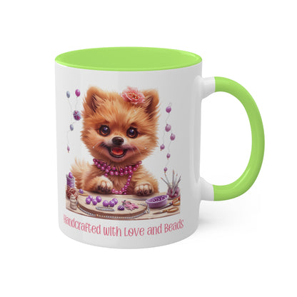 Puppy Dog Jewelry Maker Mug