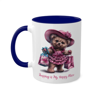 Teddy Bear Shopping Mug