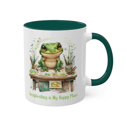 Frog Scrapbooker Mug