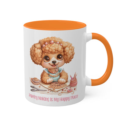 Poodle Jewelry Maker Mug