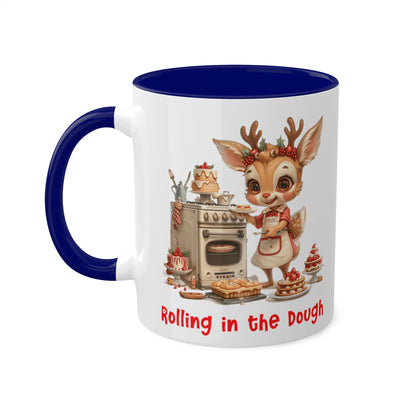 Deer Christmas Baker Mug