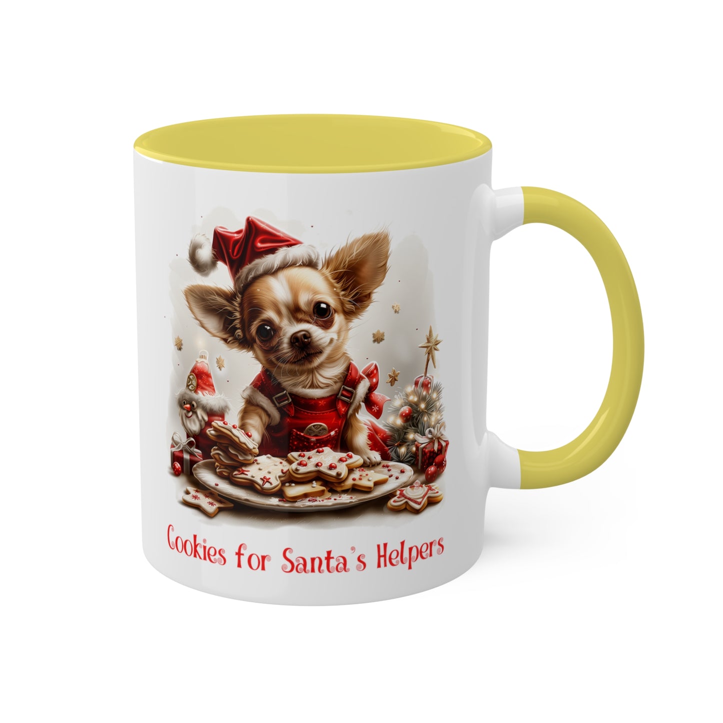 Chihuahua Christmas Baker Mug