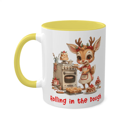 Deer Christmas Baker Mug