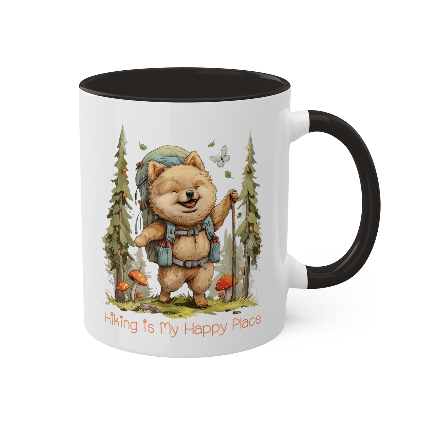 Corgi Backpacker Mug