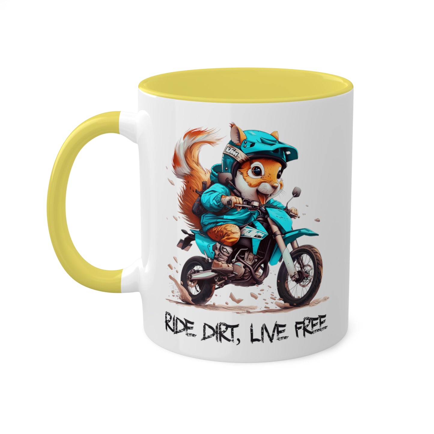 Squirrel Dirt Biker Mug