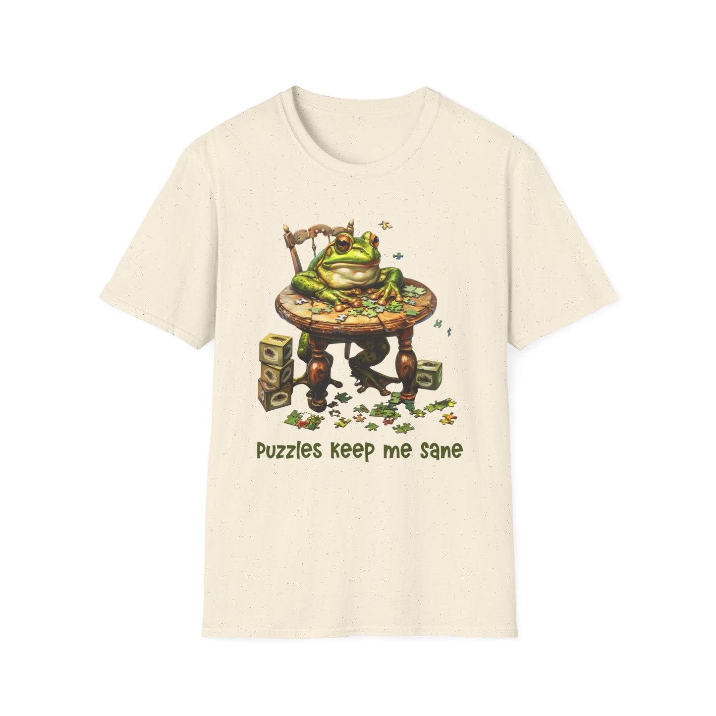 Frog Puzzler Softstyle T-Shirt