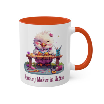 Chicken Jewelry Maker Mug