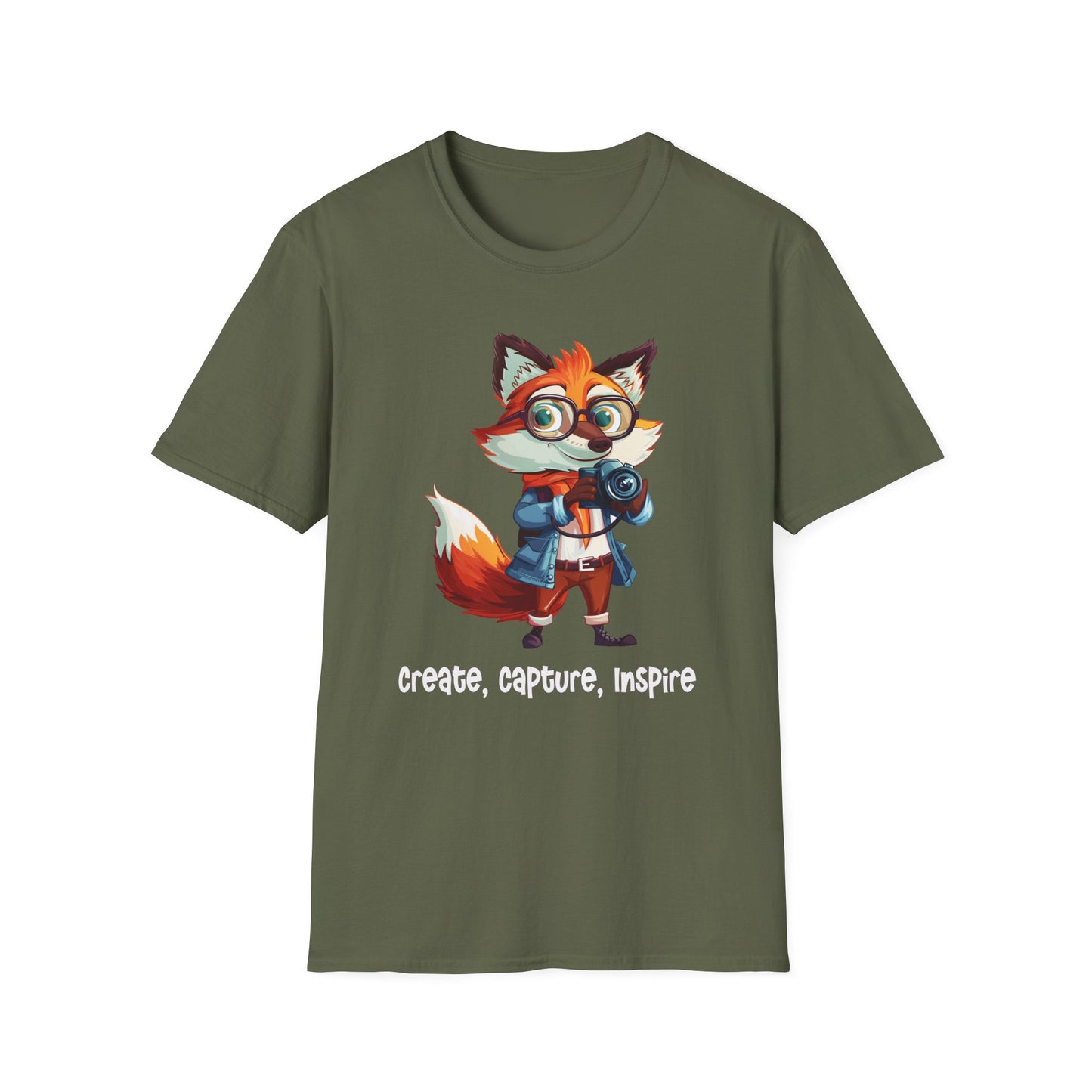 Fox Photographer Softstyle T-Shirt