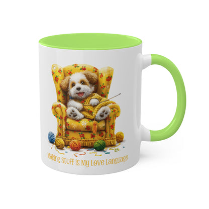 Dog Crocheter Mug