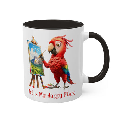 Parrot Artist Mug