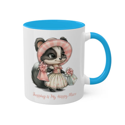 Skunk Shopping Mug