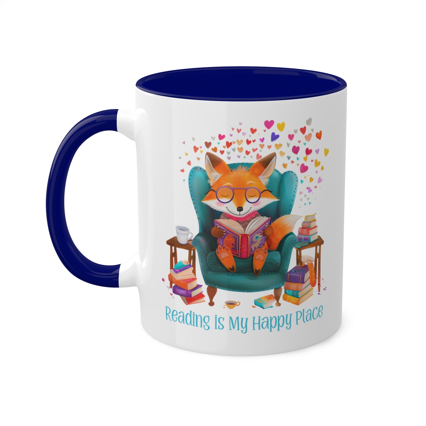 Fox Reading Mug