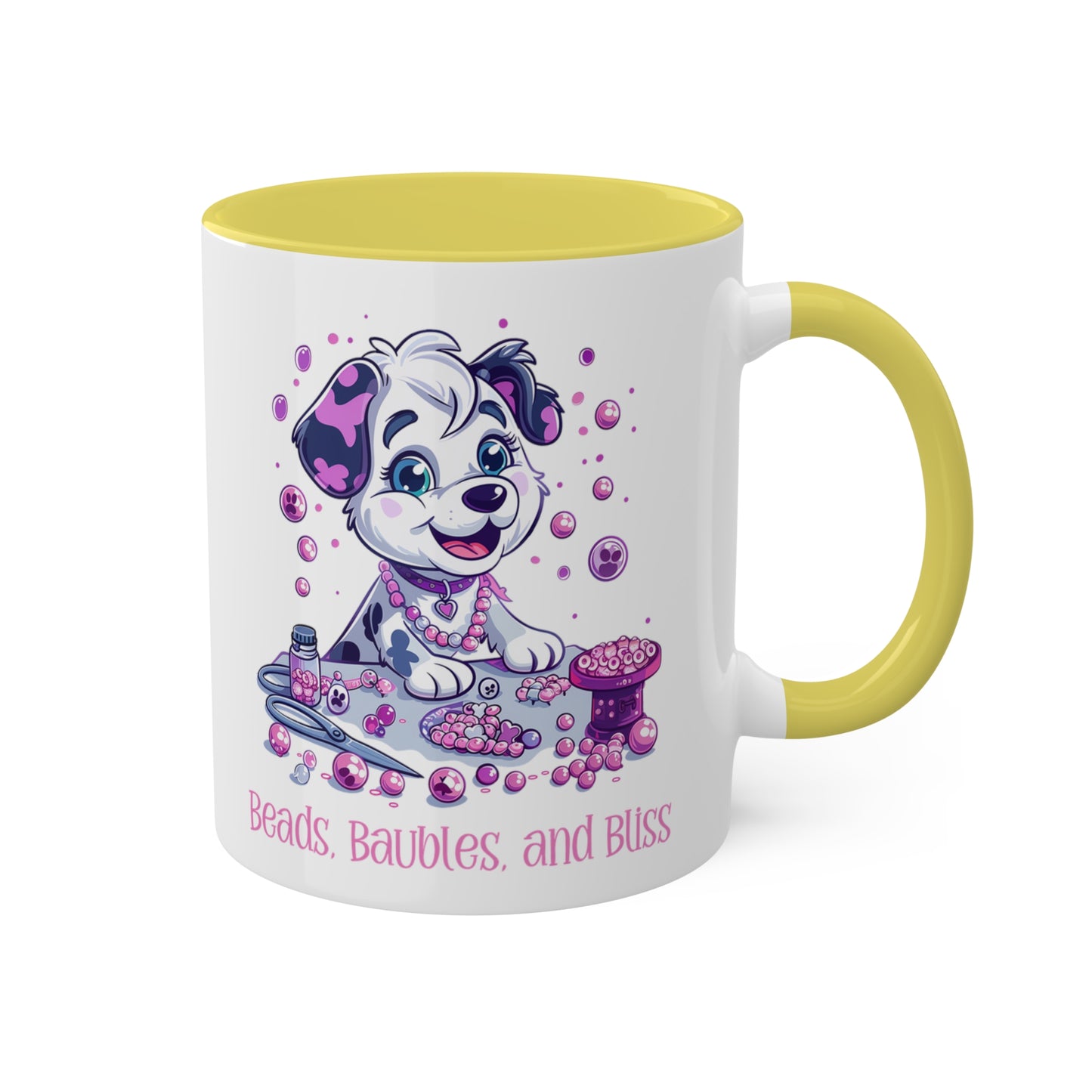 Puppy Dog Jewelry Maker Mug