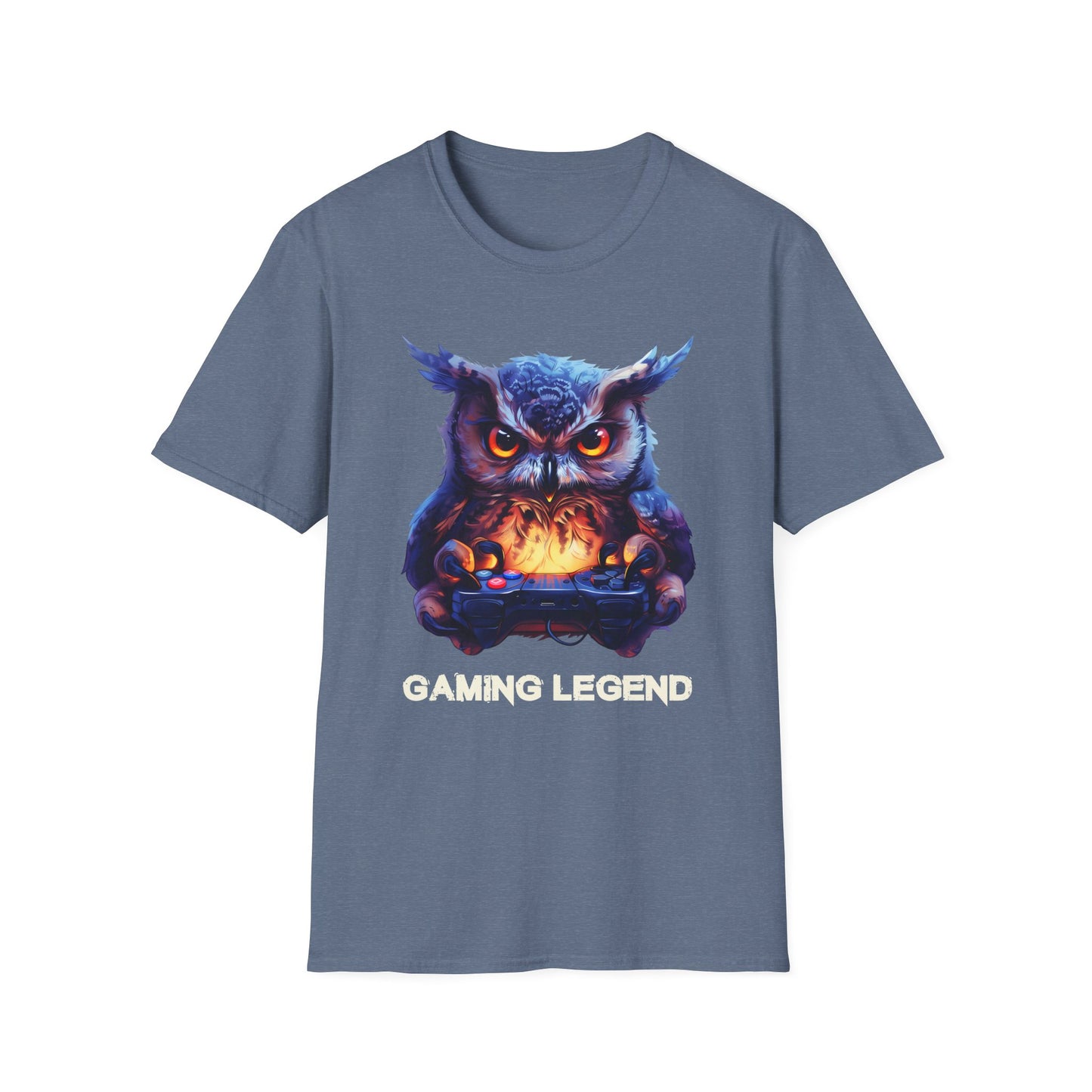 Owl Gamer Unisex Softstyle T-Shirt