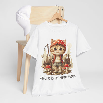 Cat Hiker Tee