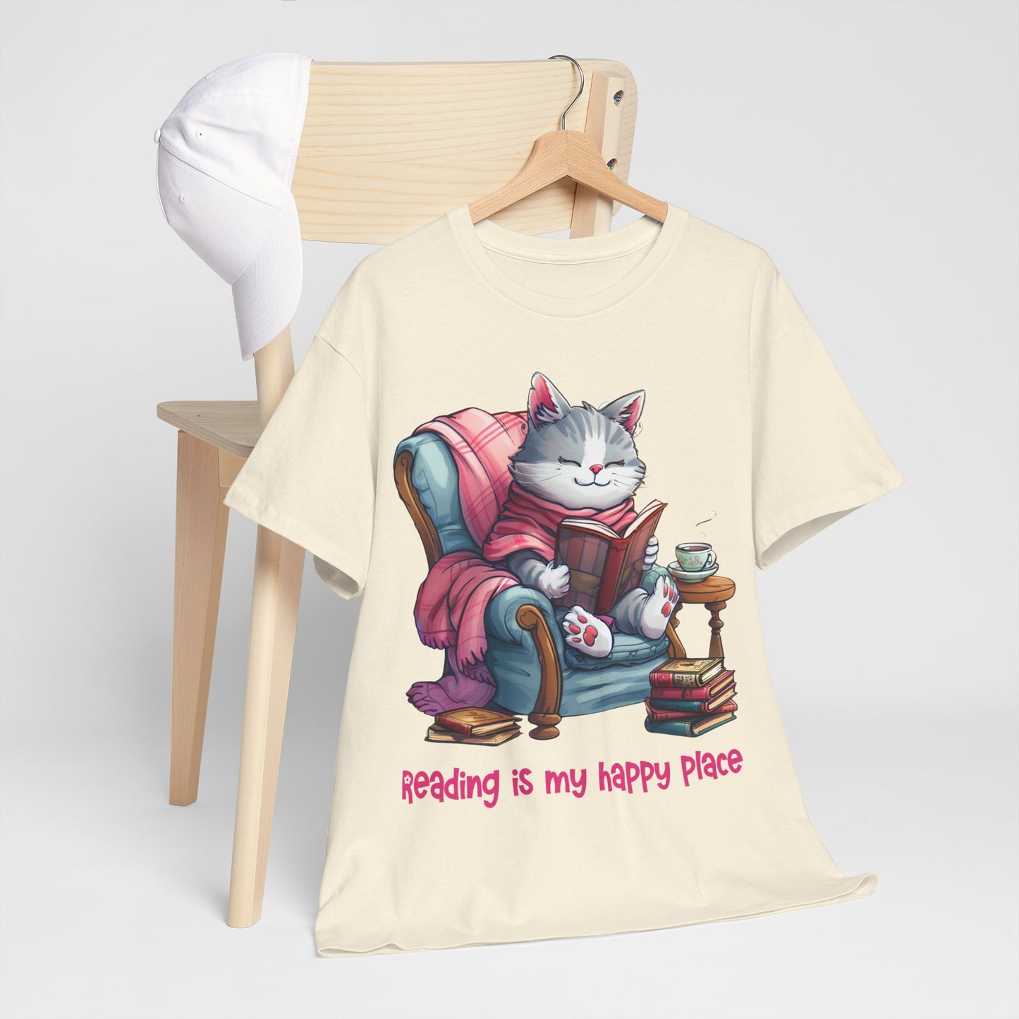 Cat Reader Tee