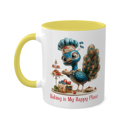 Peacock Baker Mug