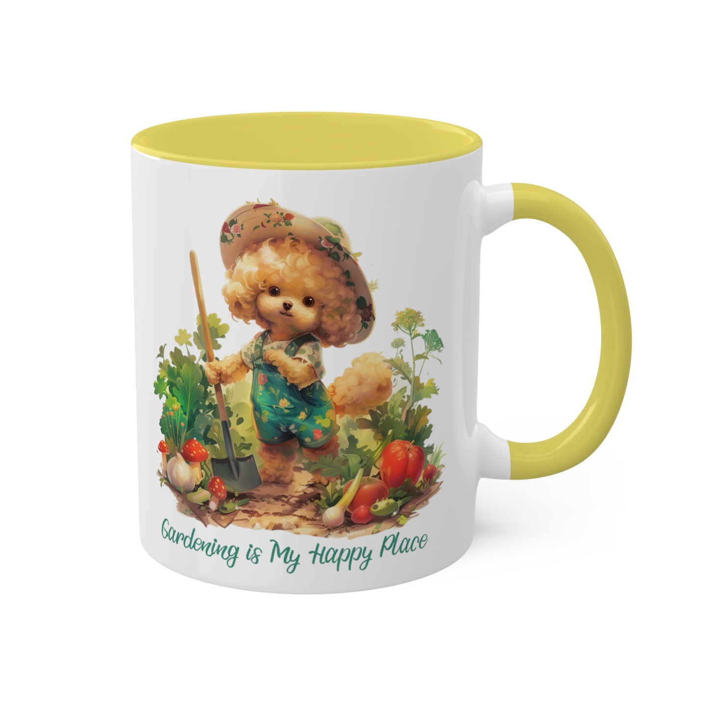 Poodle Gardener Mug