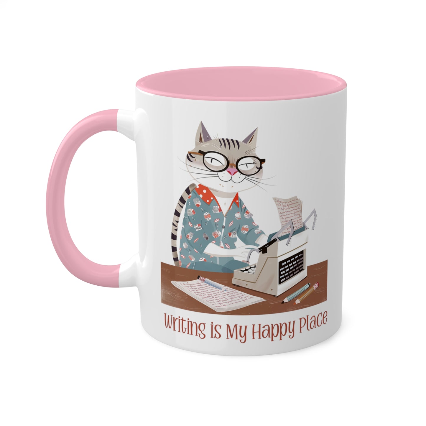 Cat Writer Mug