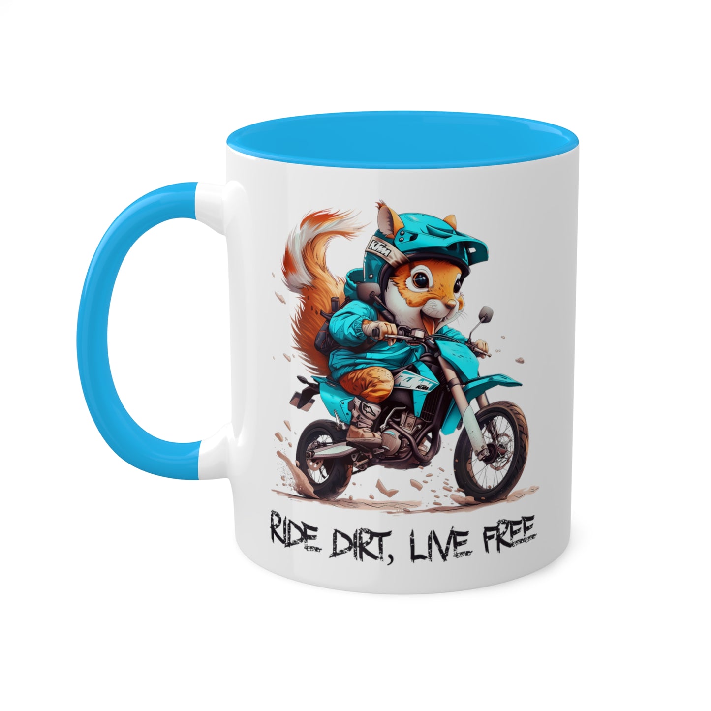 Squirrel Dirt Biker Mug