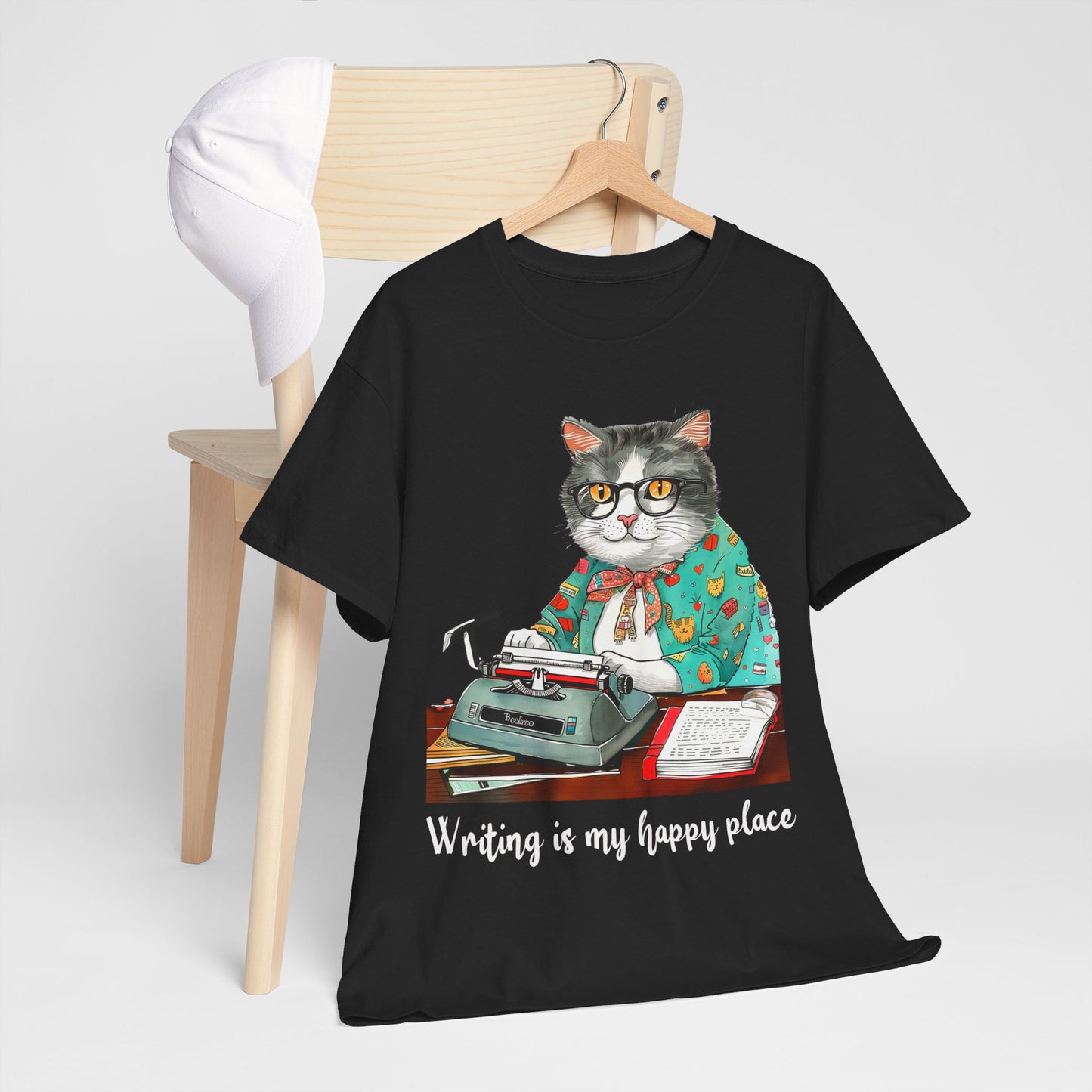 Cat Writer Tee