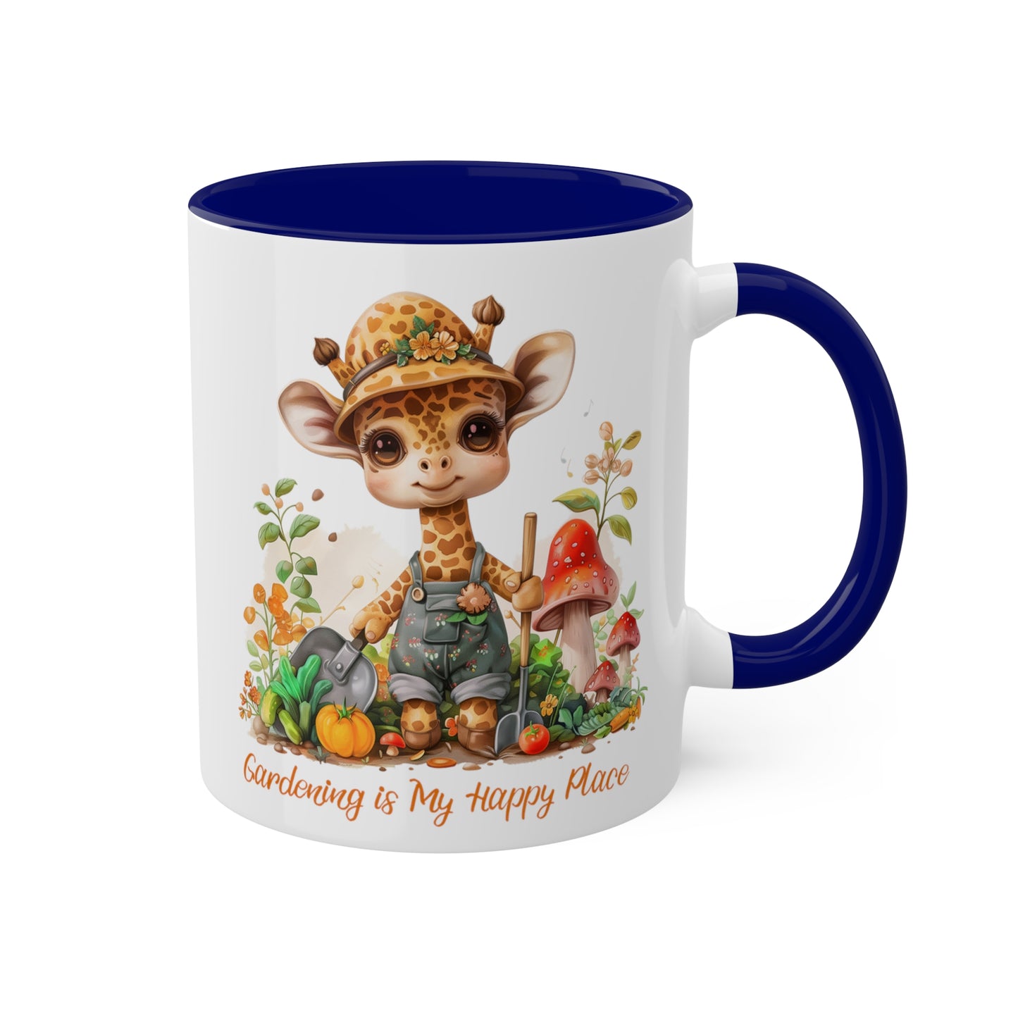 Giraffe Gardener Mug