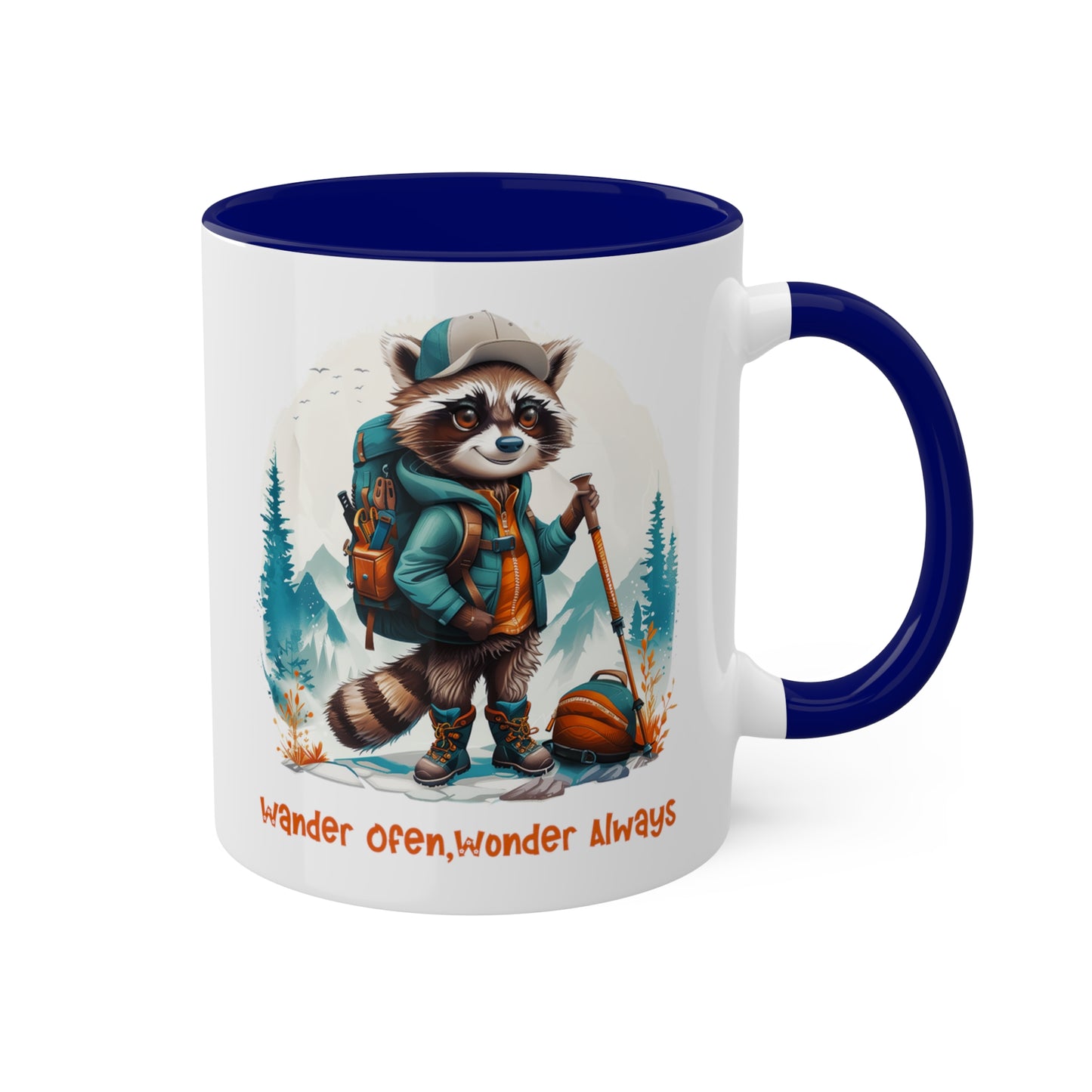 Raccoon Backpacker Mug