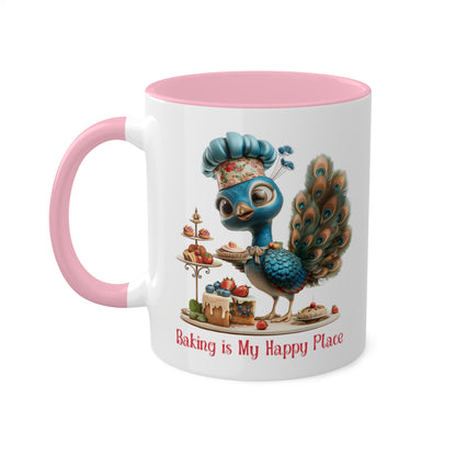 Peacock Baker Mug