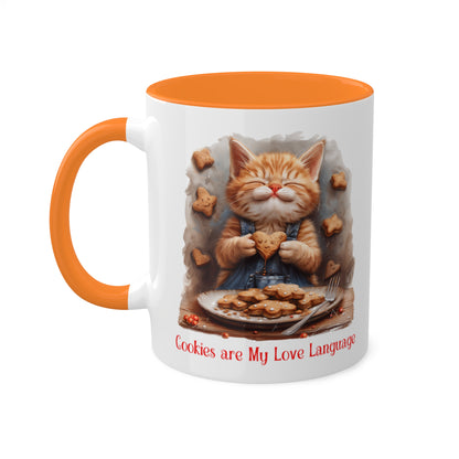 Cat Christmas Baker Mug