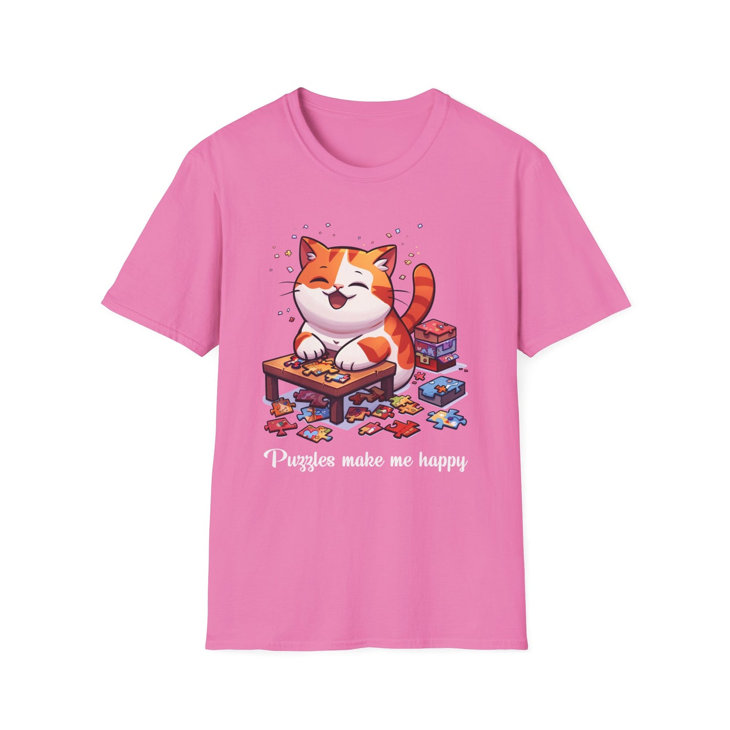 Cat Puzzler Softstyle T-Shirt