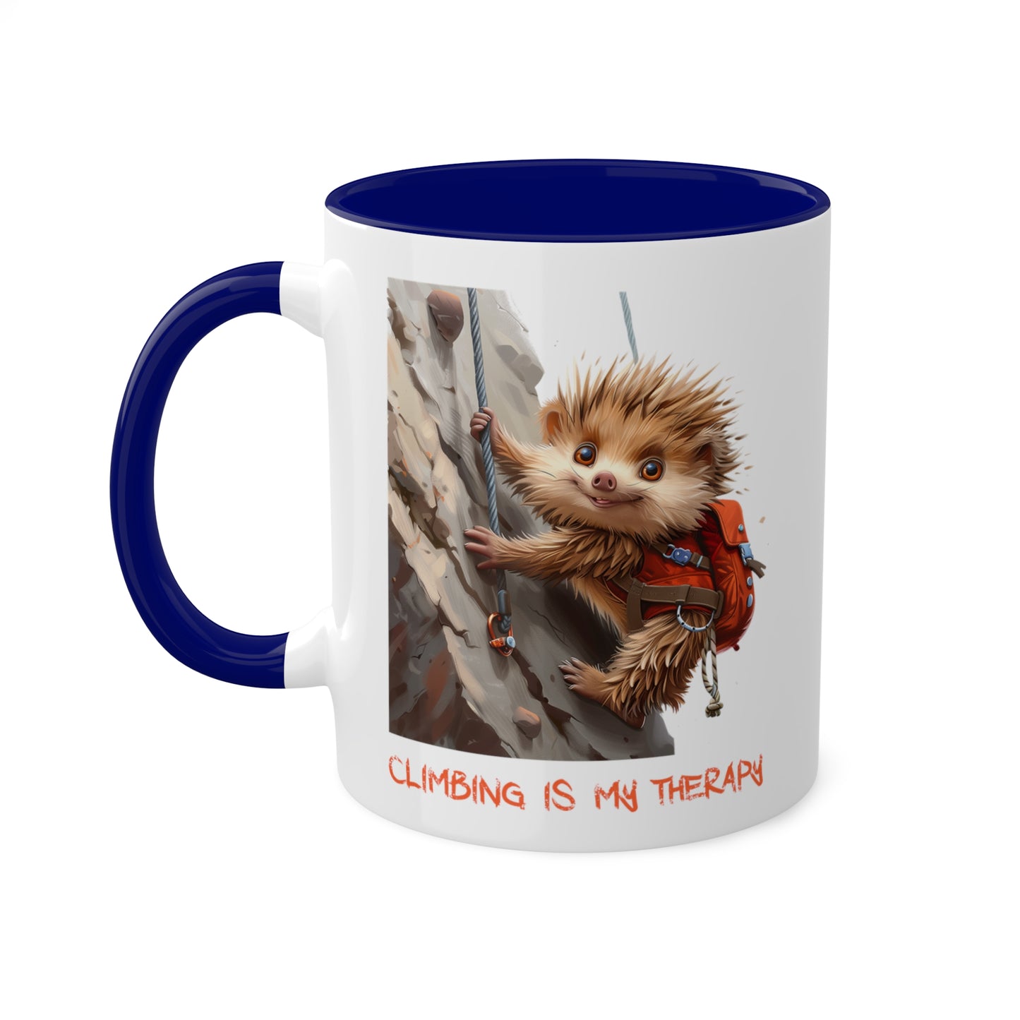 Porcupine Rock Climber Mug