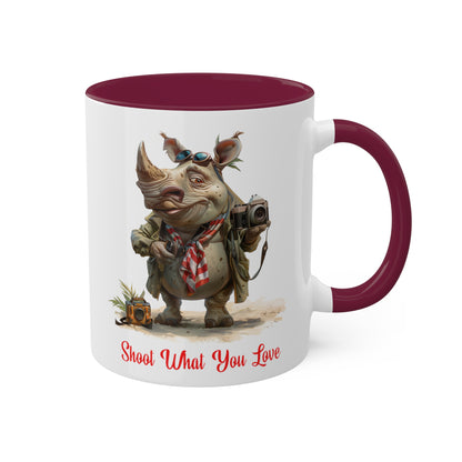 Rhino Photographer Mug