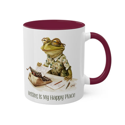 Frog Writer Mug