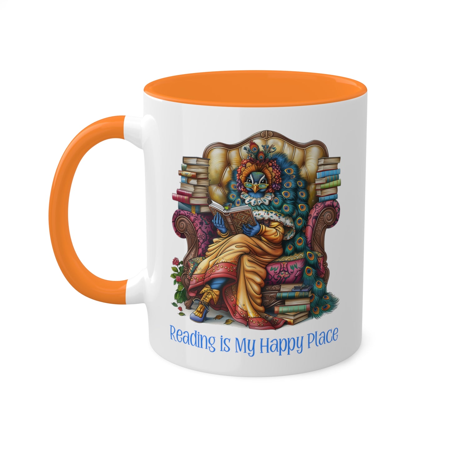 Peacock Reading Mug