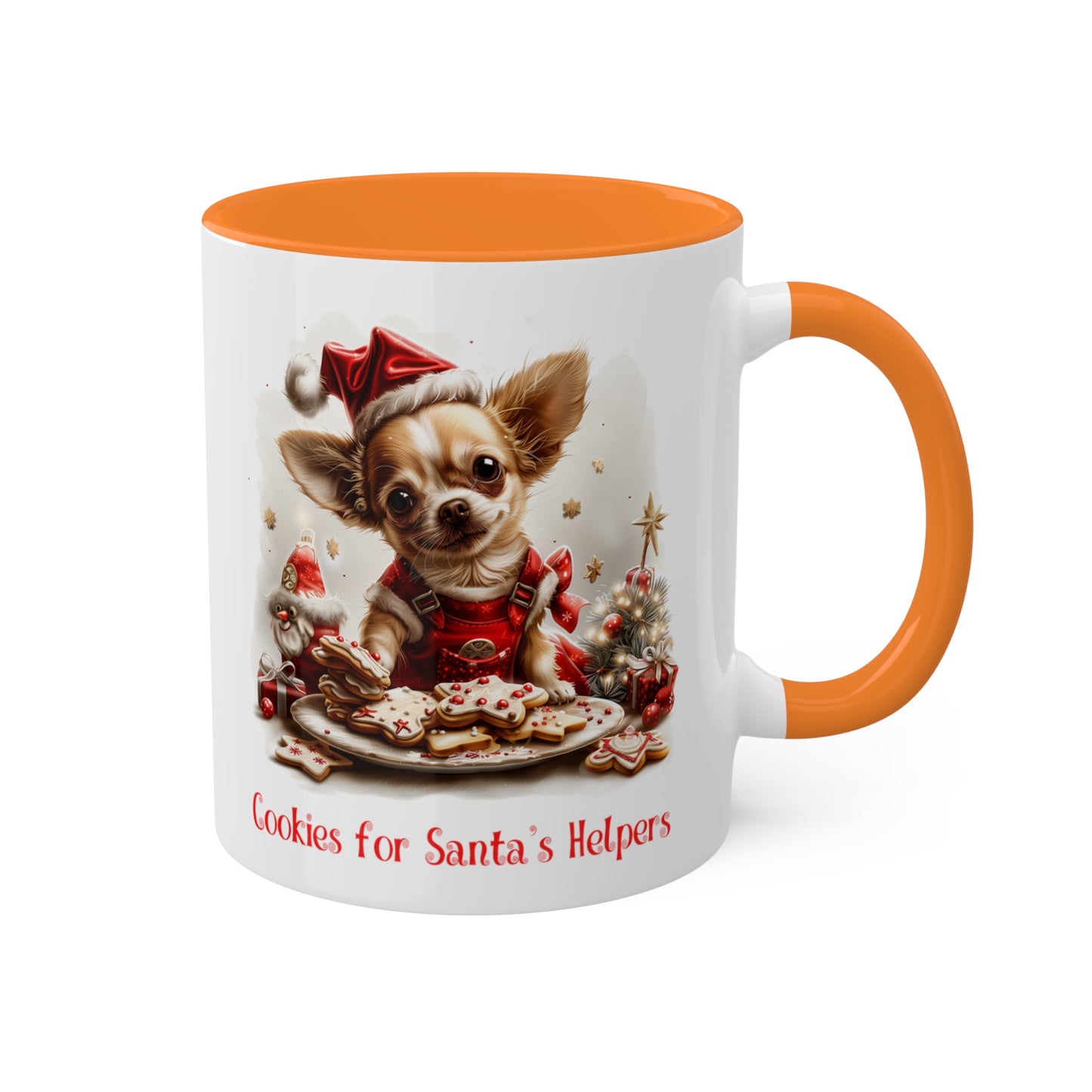 Chihuahua Christmas Baker Mug